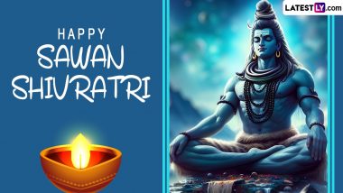 Sawan Shivratri 2024 HD Images and Wallpapers for Free Download Online: Share Lord Shiva Photos, Masik Shivaratri Greetings and Messages on the Auspicious Day