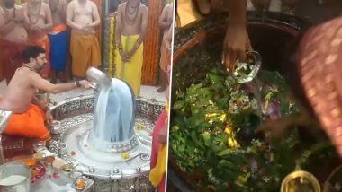 Sawan Somwar 2024 Celebrations: From Mahakaleshwar Temple in Ujjain to Jharkhandi Temple in Gorakhpur, Fasts and Rituals Being Observed for Shravan