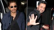 Shah Rukh Khan Attends Siddharth Anand&rsquo;s Birthday Bash in Mumbai, Dispels US Eye Treatment Rumours (Watch Video)