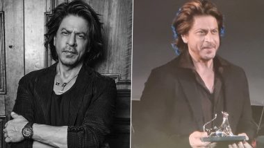 Shah Rukh Khan Honoured With Pardo alla Carriera, Becomes First Indian To Receive Lifetime Achievement Award at the Locarno Film Festival (View Pics)