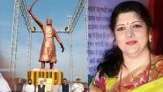&lsquo;Who Builds a Hollow Statue on Sea-Shore&rsquo;, Says Raj Thackeray&rsquo;s Wife Sharmila Thackeray While Reacting to Recent Crash of Chhatrapati Shivaji Maharaj&rsquo;s Statue at Rajkot Fort in Sindhdurg&rsquo;s Malvan