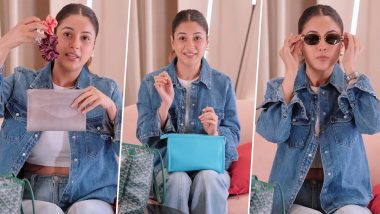 Shehnaaz Gill Rocks Denim-on-Denim Outfit While Sharing 'What's in My Bag' Video With Fans on Instagram