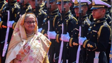 Sheikh Hasina Resigns as Bangladesh PM, Leaves Country Amid Massive Protests Against Government: Report (Watch Videos)