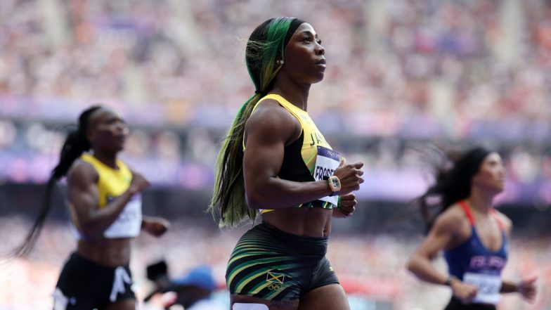 Jamaican Sprint Legend Shelly-Ann Fraser-Pryce Pulls Out of Women's 100 M Semifinals at Paris Olympics 2024 After Video Claims She Was Denied Access Into Warm-Up Area