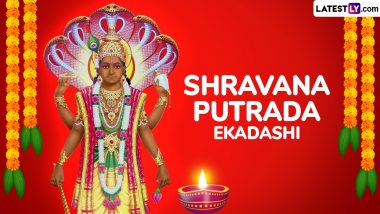 Happy Shravana Putrada Ekadashi 2024 Greetings: Share WhatsApp Messages, Pavitra Ekadashi Wishes, Images and HD Wallpapers To Worship Lord Vishnu