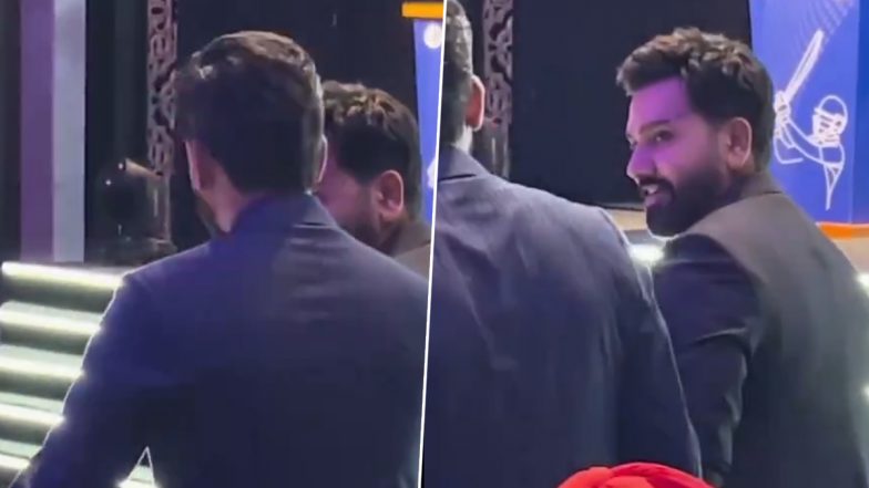 Shreyas Iyer Offers His Seat to Rohit Sharma During CEAT Cricket Awards 2024, Video Goes Viral