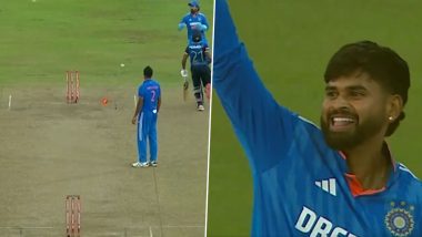 Shreyas Iyer Runs Out Kamindu Mendis With Sensational Direct Hit From Deep Midwicket During IND vs SL 2nd ODI 2024 (Watch Video)