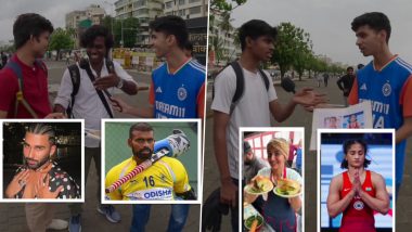 Social Media Influencers vs Indian Olympians: PR Sreejesh and Vinesh Phogat, Mumbaikars Fail To Identify Olympic Stars But Recognise Orry and Dolly Chaiwala in Viral Video