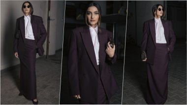 Sonam Kapoor Brings Out Her A-Game in Fashion As She Flaunts Her 'Minimal, Bold and Effortlessly on Point' Look