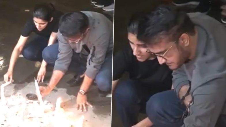 Sourav Ganguly Participates in Candlelight Protest in Kolkata With Wife Dona and Daughter Sana for RG Kar Rape and Murder Victim (Watch Video)