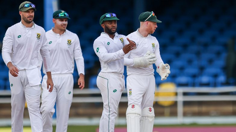 How To Watch WI vs SA Free Live Streaming Online of 1st Test 2024 Day 4? Get Telecast Details of West Indies vs South Africa Cricket Match on TV