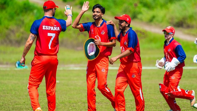 Spain vs Finland Live Streaming Online: Get Free Telecast Details of ESP vs FIN Match in ICC Men's T20 World Cup Europe Qualifier on TV