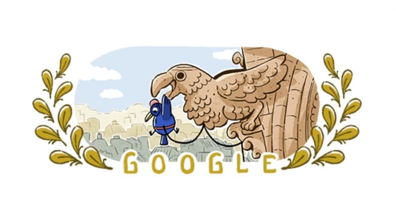 Sport Climbing Combined Olympics Google Doodle: Search Engine Giant Unveils Special Artwork for Paris 2024 Games