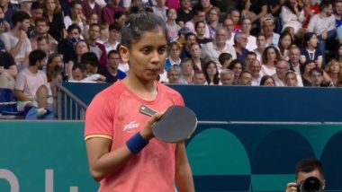 Sreeja Akula out of Women’s Singles Table Tennis Event at Paris Olympics 2024 After Suffering Loss to China’s Sun Yingsha