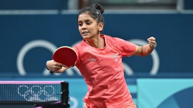 Sreeja Akula, Manika Batra and Archana Girish Kamath at Paris Olympics 2024, Table Tennis Free Live Streaming Online: Know TV Channel and Telecast Details for Women's Team Quarter-Final Match