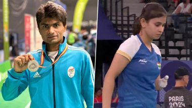 Suhas Yathiraj and Palak Kohli at Paris Paralympics 2024, Para-Badminton Free Live Streaming Online: Know TV Channel and Telecast Details for Mixed Singles SL3-SU5 Group Stage Match