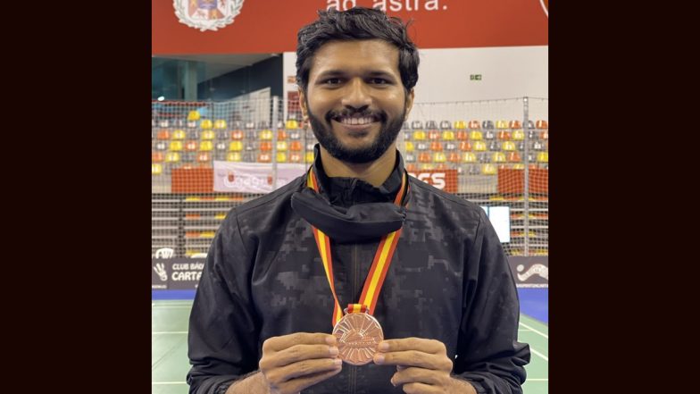 Medal Assured for India in Badminton Men's Singles SL4 Event at Paris Paralympics 2024 As Para-Shuttler Sukant Kadam Reaches Semifinal