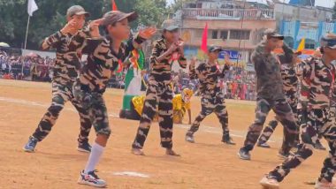 Specially-Abled Boy With One Leg Dances His Heart Out in Army Uniform During Independence Day 2024 Celebrations in Naxal-Hit Sukma, Video Goes Viral