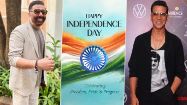 Independence Day 2024: Sunny Deol, Jackie Shroff, Akshay Kumar and Other Celebrities Share Heartfelt Greetings on Social Media