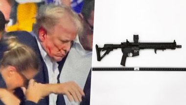 Donald Trump Shooting: FBI Releases Photos of Gun Used by Thomas Crooks During Assassination Attempt of Former US President