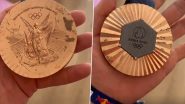 After Skateboarder Nyjah Huston, Team USA Fencer Nick Itkin Reveals Degrading Quality of Paris Olympics 2024 Bronze Medal (Watch Video)