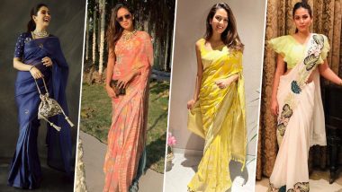 Mira Rajput's Saree Looks Should Be Bookmarked By All The Bridesmaids-To-Be (View Pics)