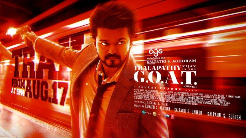 ‘The GOAT’ Trailer To Drop on August 17! See Thalapathy Vijay’s Intense Look in the New Poster 