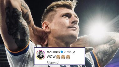 Toni Kroos Reacts to Ilkay Gundogan Leaving Barcelona on a Free Transfer, Writes 'Wow' (See Post)