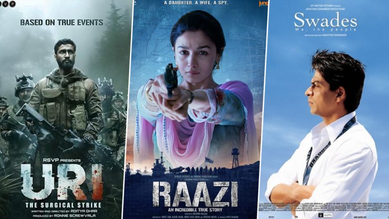 Independence Day 2024: &lsquo;Uri: The Surgical Strike&rsquo;, 'Raazi', &lsquo;Swades&rsquo;, &lsquo;Border&rsquo; and Other Bollywood Movies That Evoke Patriotism