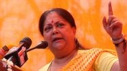 Rajasthan: Vasundhara Raje Advice New State Chief Madan Rathore, Says &rsquo;Position and Arrogance Are Not Permanent