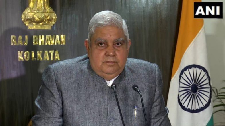 Jagdeep Dhankhar Says Commercialisation of Education Adversely Impacting Its Quality