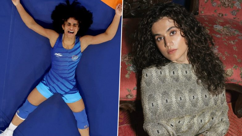 Vinesh Phogat’s Disqualification From Paris Olympics Leaves Taapsee Pannu Heartbroken