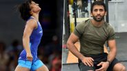 Vinesh Phogat Retires: Bajrang Punia Reacts As India's Star Grappler Announces Retirement From Wrestling After Being Disqualified From Women's 50 Kg Final at Paris Olympics 2024, Writes 'For Us You Will Always Be a Winner' (See Post)