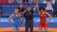 Vinesh Phogat Advances to Semifinal of Women's Wrestling 50 Kg Event at Paris Olympics 2024 After Beating Ukraine's Oksana Livach