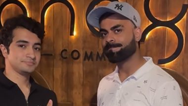 Virat Kohli's Lookalike Causes Stir at Star India Cricketer's Own Restaurant one8 Commune, Stuns Fans; Video Goes Viral