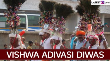 Vishwa Adivasi Diwas 2024 HD Images and Wallpapers For Free Download Online: Send Messages, Wishes and Greetings To Honour Indigenous People