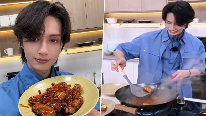 Wen Junhui Cooks Cola Chicken Wings: Video of SEVENTEEN Member Cooking on Creative Food Show Goes Viral, See Droolworthy Pics of K-Pop Star