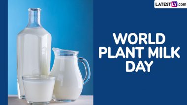 World Plant Milk Day 2024 Images and Quotes for Free Download Online: Wish Happy Plant Milk Day With Photos and HD Wallpapers to Your Family and Friends