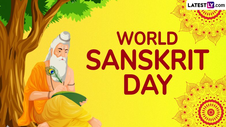 World Sanskrit Day 2024 Wishes and Sanskrit Diwas Images: WhatsApp Messages, Photos, Quotes, SMS and HD Wallpapers To Share With Family and Friends