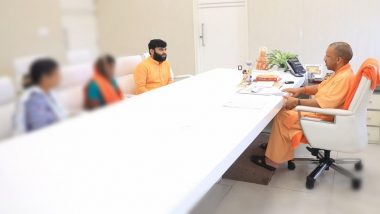 Uttar Pradesh CM Yogi Adityanath Meets Family of 12-Year-Old Girl Raped by ‘SP Member’ in Ayodhya, Promises Strict Action (Watch Video)