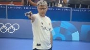 Without Any Specialised Gear Turkey's Yusuf Dikec &lsquo;Casually&rsquo; Wins Silver Medal in 10 M Air Pistol Mixed Team at Paris Olympics 2024, Pic Goes Viral