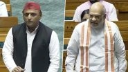 Waqf Amendment Act 2024 Debate: Akhilesh Yadav Opposes Waqf Bill, Expresses &lsquo;Concern&rsquo; Over Lok Sabha Speaker&rsquo;s Rights; Amit Shah Responds (Watch Video)