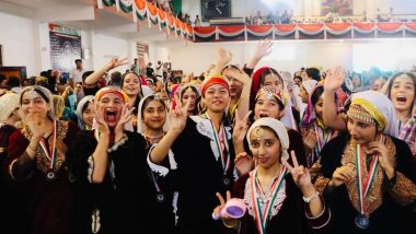 Largest Kashmiri Folk Dance Ever Performed by 10000 Young Women at Kashur Riwaaj Cultural Fest on Occasion of 78th Independence Day