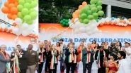 Bill Gates Flags off 1st Indian Independence Day Celebration in Seattle Area, Describes India as 'Global Leader' (See Pics)