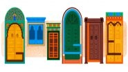 Independence Day 2024 Google Doodle: Search Giant Commemorates India&rsquo;s 78th Independence Day With Tricolour-Themed Architectural Illustration by Artist Vrinda Zaveri