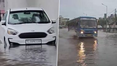 Gujarat Rains: Home Minister Amit Shah Speaks With CM Bhupendra Patel in Wake of Heavy Rainfall in State, Assures Central Support