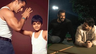 ‘You Are Mine’ Music Video: Salman Khan Shares Adorable Throwback Pic With Nephew Ayaan Agnihotri Ahead of Song Release