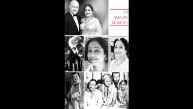 Anupam Kher Pens Loving Message for Wife Kirron Kher on Their 39th Wedding Anniversary Milestone