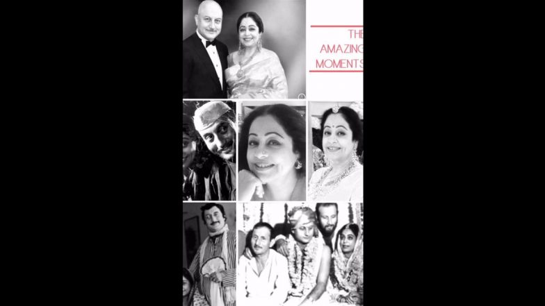 Anupam Kher Pens Loving Message for Wife Kirron Kher on Their 39th Wedding Anniversary Milestone | LatestLY