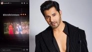 Varun Dhawan Shares His Excitement Over Watching &lsquo;Raja Babu&rsquo; Re-Release; Actor Posts Exciting Clips Featuring Govinda and Shakti Kapoor